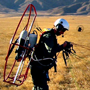 paramotor is a powered paraglider