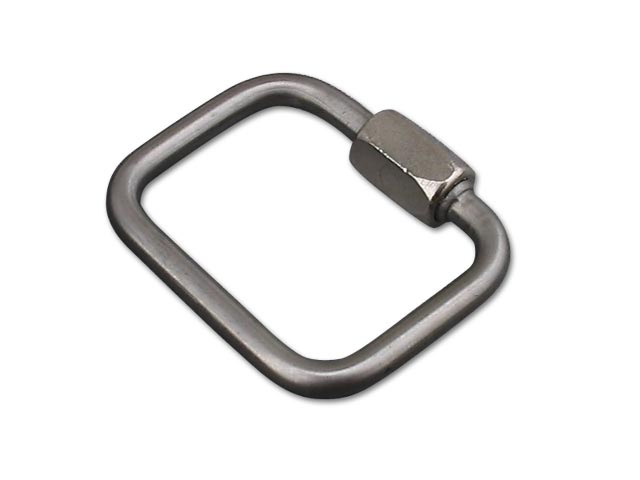 Maillon Rapide 6mm rectangular Reserve Parachute Link